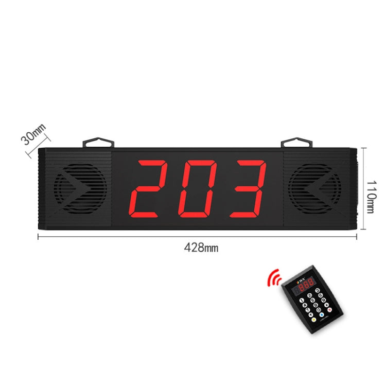 JT-203Q Wireless Meal Picker Restaurant Loud Volume Caller, US Plug JT-203Q Wireless Meal Picker Restaurant Loud Volume Caller, US Plug